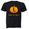 L - Halloween Pumpkin - Kids T-Shirt