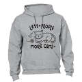 Less People - More Cats - Hoodie