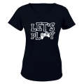 Let's Play - Gamer - Ladies - T-Shirt