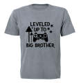 Leveled Up To Big Brother - Kids T-Shirt