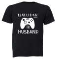 Leveled Up To Husband - Gamer - Adults - T-Shirt