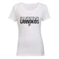 Life is Better with Grandkids - Ladies - T-Shirt