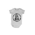 Lil Sis - Circular Design - Baby Grow