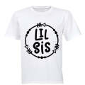 Lil Sis - Circular Design - Kids T-Shirt