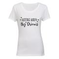 Little Lady - Big Dreams - Ladies - T-Shirt