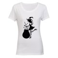 Cooking Witch - Halloween - Ladies - T-Shirt