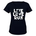 Live. Love. Run - Ladies - T-Shirt