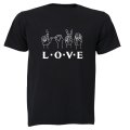 LOVE - Sign Language - Adults - T-Shirt