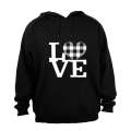 Love - Plaid Heart - Valentine - Hoodie