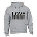 Love Barcode - Valentine - Hoodie