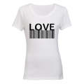 Love Barcode - Valentine - Ladies - T-Shirt