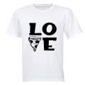 Love Pizza - Adults - T-Shirt