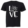 Love - Fireworks Design - Valentine - Kids T-Shirt