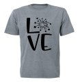 Love - Fireworks Design - Valentine - Kids T-Shirt