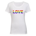 Love, Pride - Ladies - T-Shirt