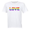 Love, Pride - Adults - T-Shirt