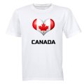 Love Canada - Kids T-Shirt