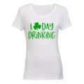 Day Drinking - St. Patrick's Day - Ladies - T-Shirt