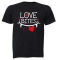 Love Bites - Fangs - Valentine - Adults - T-Shirt