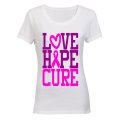 Love. Hope. Cure - Ladies - T-Shirt