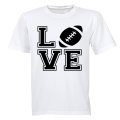 Love Rugby - Adults - T-Shirt