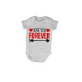 Love You Forever - Valentine Inspired - Baby Grow