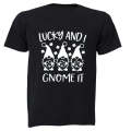 Lucky & I Gnome It - St. Patrick's Day - Kids T-Shirt
