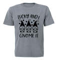 Lucky & I Gnome It - St. Patrick's Day - Kids T-Shirt