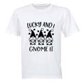 Lucky & I Gnome It - St. Patrick's Day - Kids T-Shirt