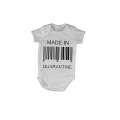 Made in Quarantine - Barcode - Baby Grow