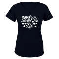 Mama. Wife. Blessed Life - Ladies - T-Shirt