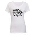 Mama. Wife. Blessed Life - Ladies - T-Shirt