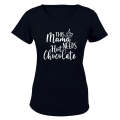 Mama Needs Hot Chocolate - Ladies - T-Shirt