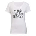 Mama Needs Hot Chocolate - Ladies - T-Shirt