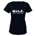 Man I Love Food - Ladies - T-Shirt