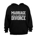 Marriage: Leading Cause for Divorce - Hoodie