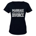 Marriage: Leading Cause for Divorce - Ladies - T-Shirt