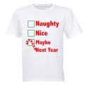 Maybe Next Year - Christmas - Adults - T-Shirt