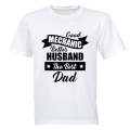 Mechanic. Husband. Dad - Adults - T-Shirt