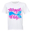 Mermaid off Duty! - Kids T-Shirt