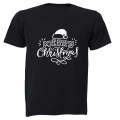 Merry Christmas - Dots - Adults - T-Shirt