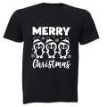 Merry Christmas - Penguins - Kids T-Shirt