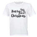 Merry Christmas - Santa - Kids T-Shirt