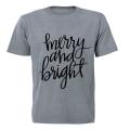 Merry and Bright! - Kids T-Shirt