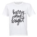 Merry and Bright! - Kids T-Shirt