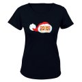 Mischief Christmas Kitten - Ladies - T-Shirt