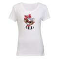 Miss Raccoon - Ladies - T-Shirt