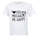 Mocha Me Happy - Valentine - Adults - T-Shirt