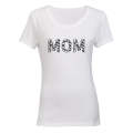 MOM - Leopard Print - Ladies - T-Shirt