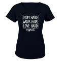 Mom Hard - Ladies - T-Shirt